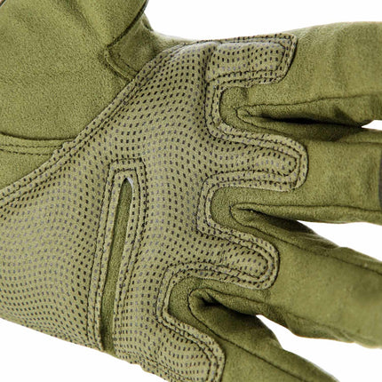 Tactical Gloves, Green, XL, Durable Protection
