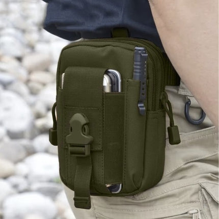 Tactical waist bag + belt greenTrizand 24322