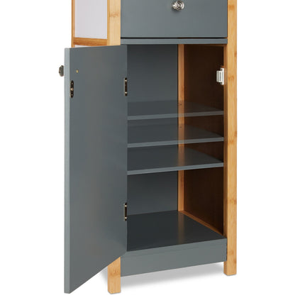 Tall Bathroom Cabinet with Adjustable Shelves