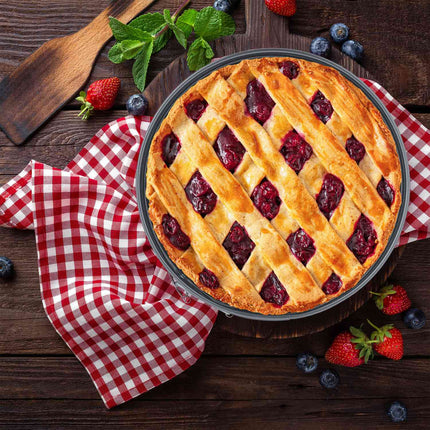 Tall Round Springform Pan Set – Heat Resistant, Non-Stick