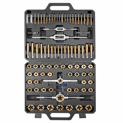 Tap and Die Set, 86-Piece Metric SAE M3–M12 Kit