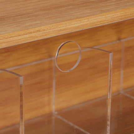 Tea box in bamboo