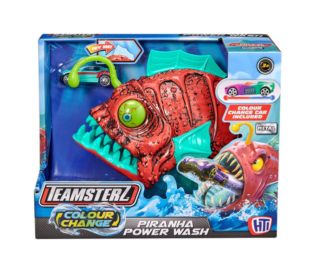 Teamsterz Colour Change Playset Piranha Power Wash
