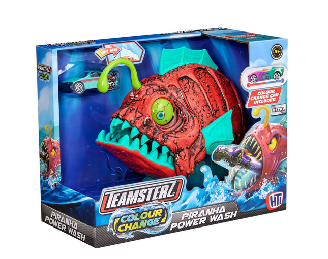 Teamsterz Colour Change Playset Piranha Power Wash