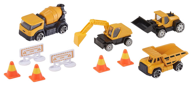 Teamsterz Die-Cast Models Building Machines