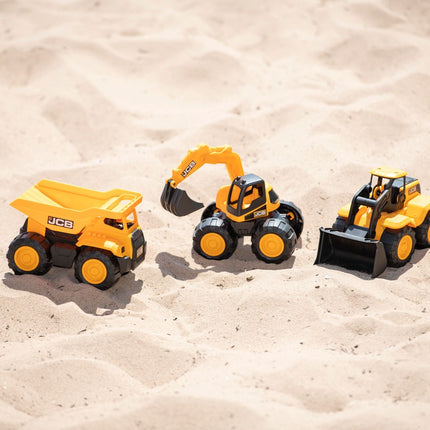 Teamsterz Jcb Trucks Set, 3Pcs, 18Cm