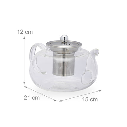Teapot with strainer insert 1 l