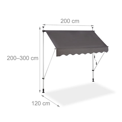 Telescopic Balcony Awning