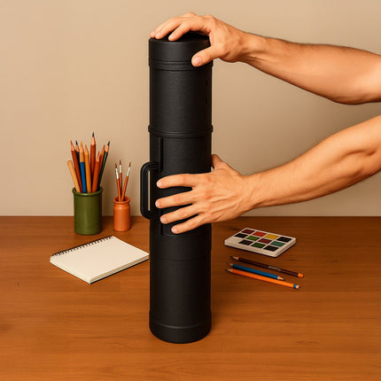 Telescopic Poster Roll with Handle and Strap