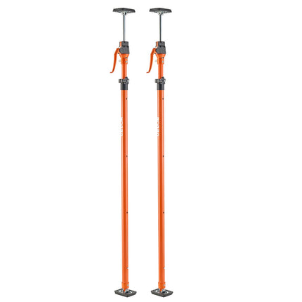 Telescopic Support Poles 2-Pack, 125–291 cm, 90 kg