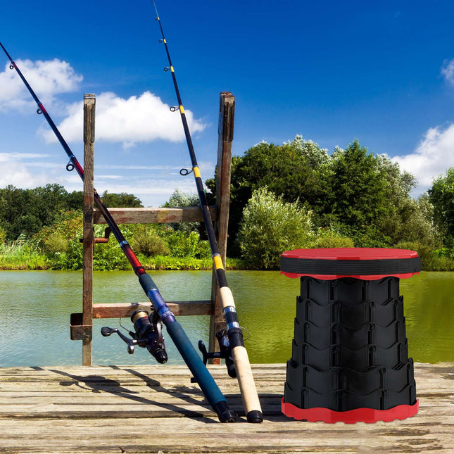 Telescopic camping chair