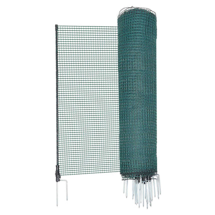 Temporary Mesh Fence Kit, 1.2 x 25 m, 15 Posts