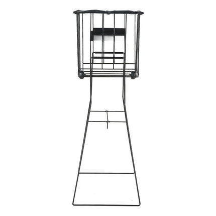 Tennis Ball Hopper Cart, 75-Ball Capacity, Wheels