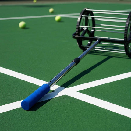 Tennis Ball Retriever Roller, Metal Telescopic Handle