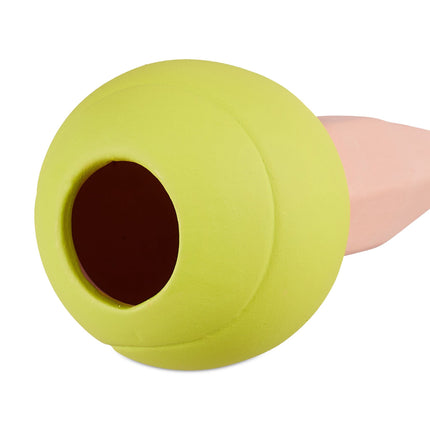 Tennis ball in clay cone with 4 sets