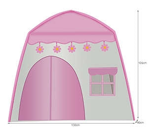 Tent for children HOUSE + lamps