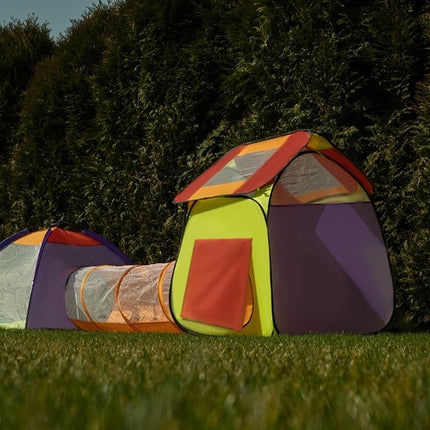 Tent for children HOUSE + tunnel + 200 balls
