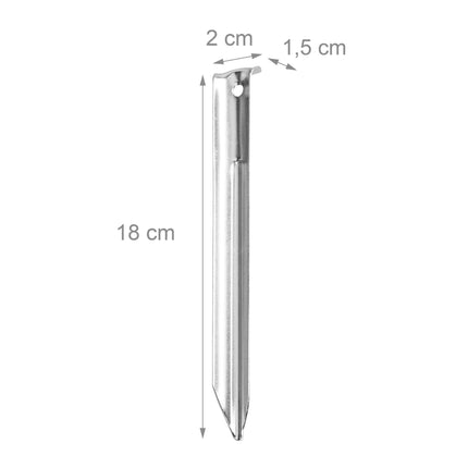 Tent pegs in a set of 25