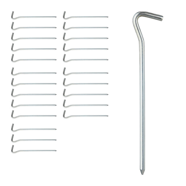 Tent pegs round set of 24 pcs