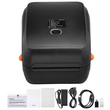 Thermal Label Printer 300 DPI, Bluetooth, 4x6 Shipping