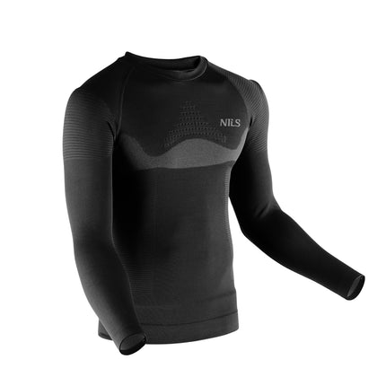 Thermoactive Black Men's Top, 2XL/3XL
