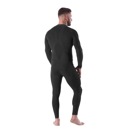 Thermoactive Men's Underwear Set, Black, L/XL