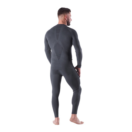 Thermoactive Men's Underwear Set, Grey, L/XL