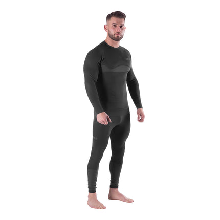 Thermoactive Underwear Set, Black, Men's L/XL