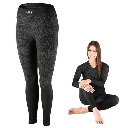 Thermoactive Women's Pants, Black, Size L/XL
