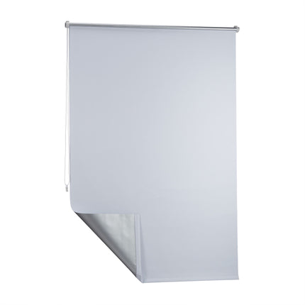 Thermo blackout curtain white