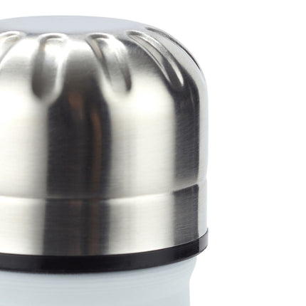 Thermos bottle in steel
