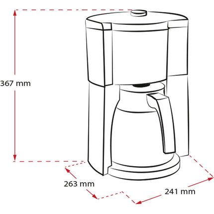 Thermos brewer LOOK 5.0 THERM TIMER, BLACK