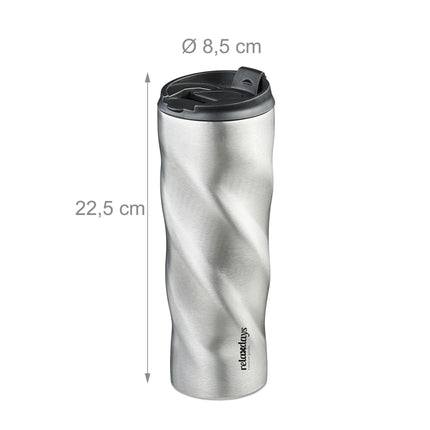 Thermos mug in stainless steel 500 ml
