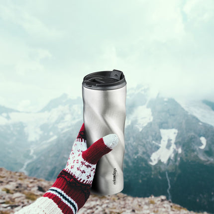 Thermos mug in stainless steel 500 ml