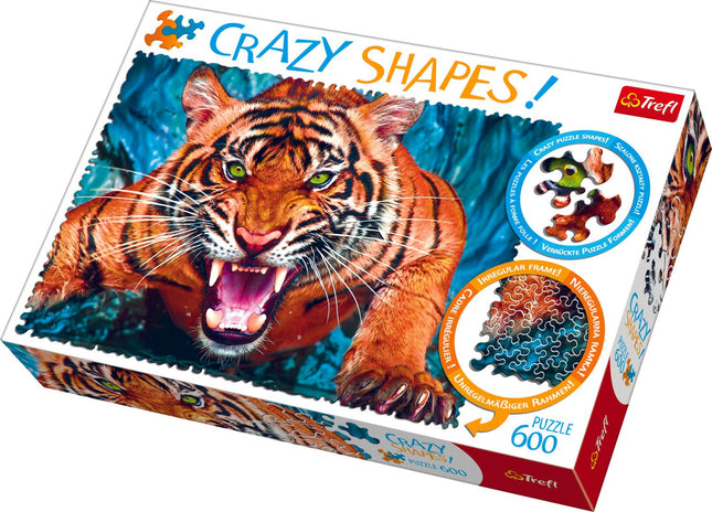 Tiger Puzzle 600 Pieces – Fun and Engaging Family Activity