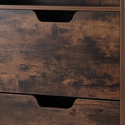 Tilt-Out Shoe Cabinet with Adjustable Dividers