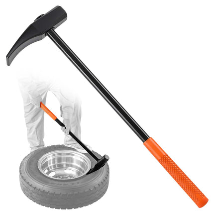 Tire Bead Breaker Wedge Hammer, 810 mm Handle, Cast Iron