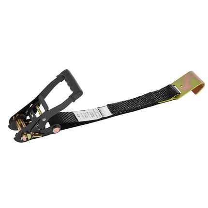 Tire Tie-Down Strap Kit, Flat Hooks, 2 In x 120 In