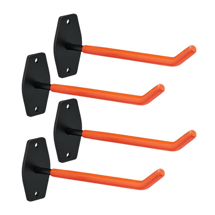 Tire holder for wall mounting in a set of 4