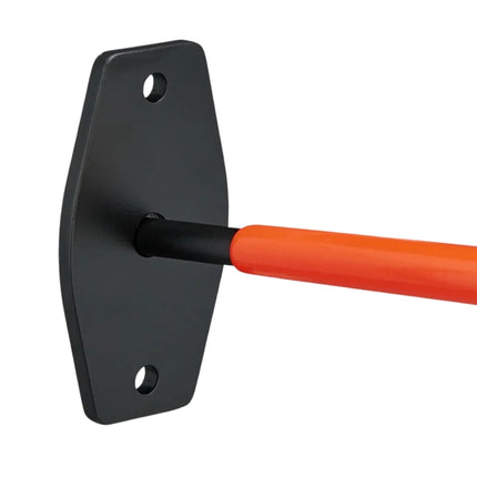 Tire holder for wall mounting in a set of 4
