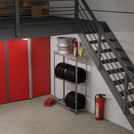 Tire rack for 8 tires