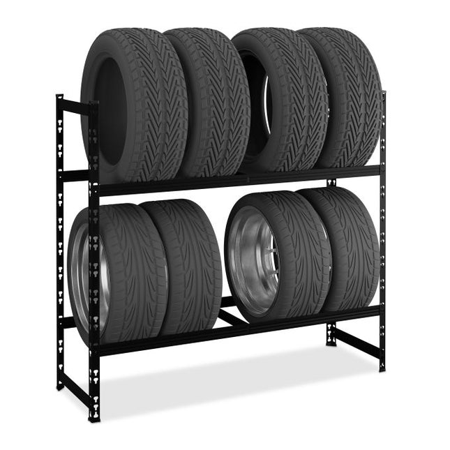 Tire rack for 8 wheels