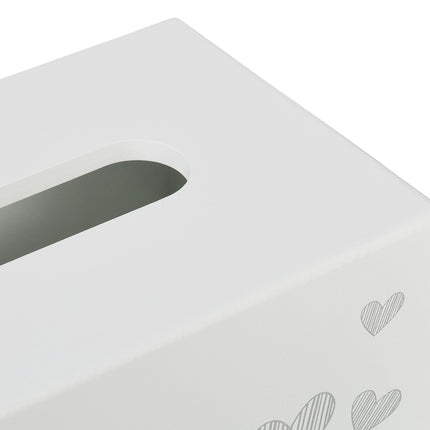 Tissue box "Hearts"
