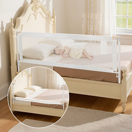 Toddler Bed Rail, Adjustable Height, 200 cm, 1-Piece