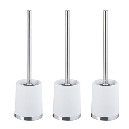 Toilet Brush Set with Holder – 3 Pack