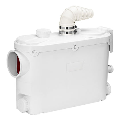 Toilet Macerator Pump 500W, 6600 L/h, 3 Inlets