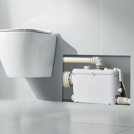 Toilet Macerator Pump 500W, 6600 L/h, 3 Inlets