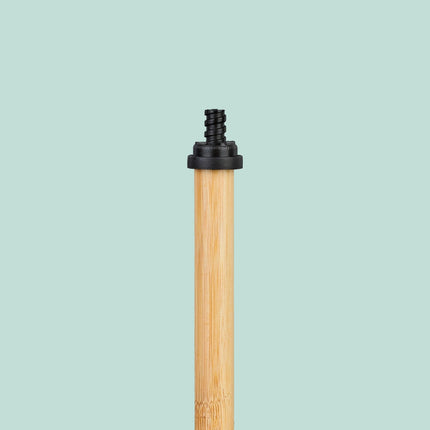 Toilet Paper Holder with Shelf – Metal and Bamboo