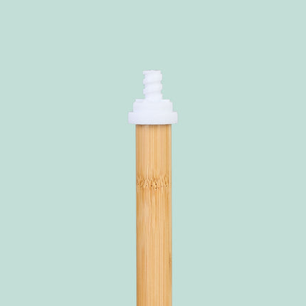 Toilet Roll Holder and Brush Set, Wood and Metal