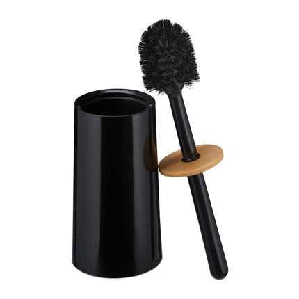 Toilet brush with container